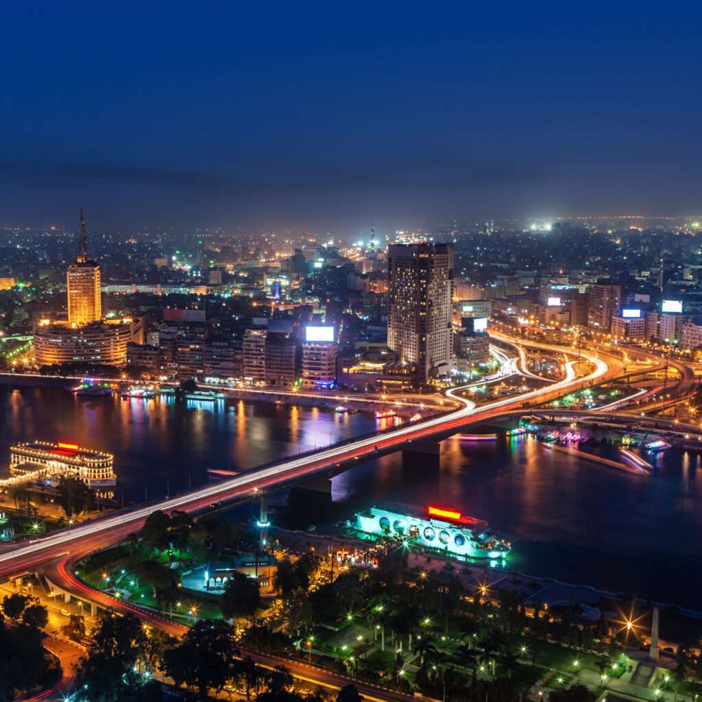 Cairo at night