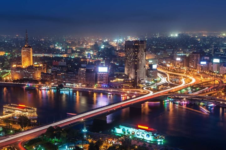 Cairo at night